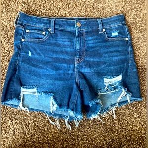American eagle blue jean shorts